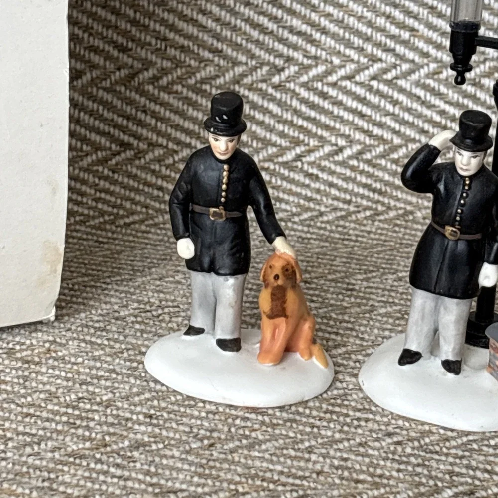 Dept. 56 Heritage Village Constables Set Of 3  #5579-4